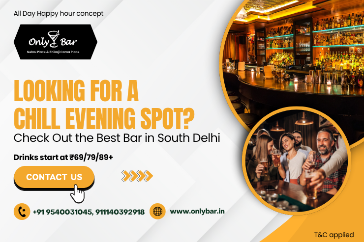 Looking for a Chill Evening Spot? Check Out the Best Bar in South Delhi 